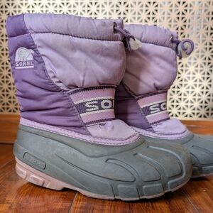 Sorel Kids Insulated Waterproof Winter Boots Size 12